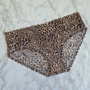 Victortia's Secret Lace Hiphugger Panty Leopard Animal Print